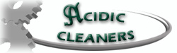 Acidic cleaners for surface preparation for industrial and commercial use